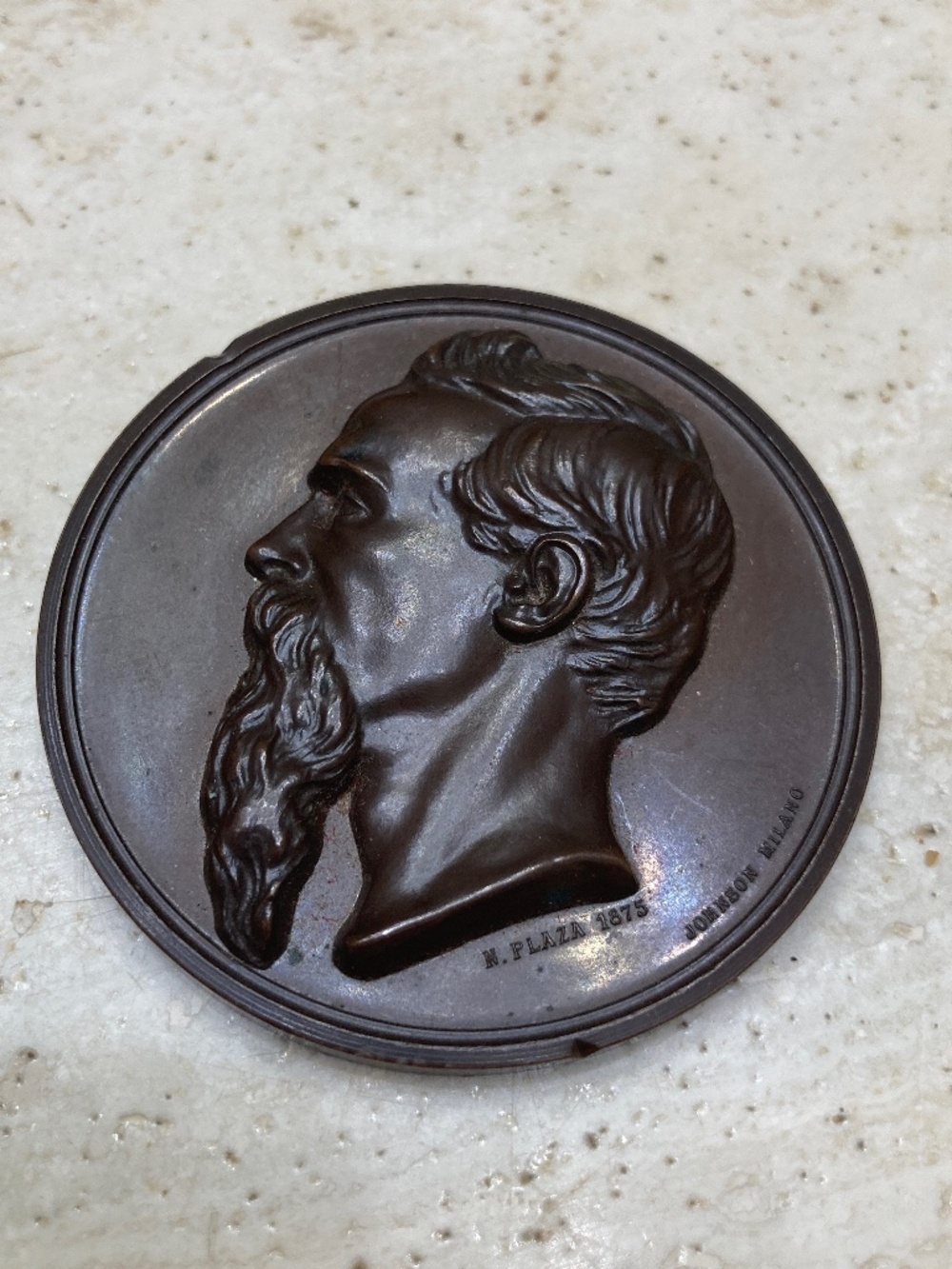 Uruguay Painter Juan M Blanes Monument Commission medal